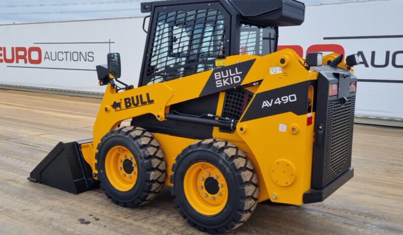 Unused 2024 Bull AV490 Skidsteer Loaders For Auction: Leeds -27th, 28th, 29th, 30th November 24 @ 8:00am full