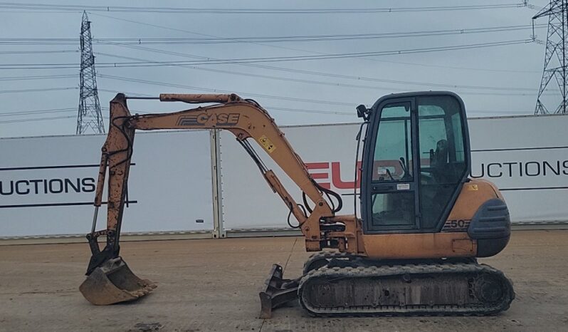 Case CX50 Mini Excavators For Auction: Leeds -27th, 28th, 29th, 30th November 24 @ 8:00am full