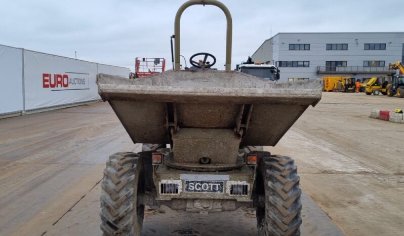 2009 Thwaites 3 Ton Swivel Skip Site Dumpers For Auction: Leeds -27th, 28th, 29th, 30th November 24 @ 8:00am full