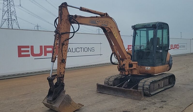 Case CX50 Mini Excavators For Auction: Leeds -27th, 28th, 29th, 30th November 24 @ 8:00am