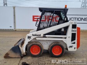 Bobcat 543 Skidsteer Loaders For Auction: Leeds -27th, 28th, 29th, 30th November 24 @ 8:00am full