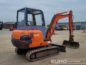 Hitachi EX35-2 Mini Excavators For Auction: Leeds -27th, 28th, 29th, 30th November 24 @ 8:00am full