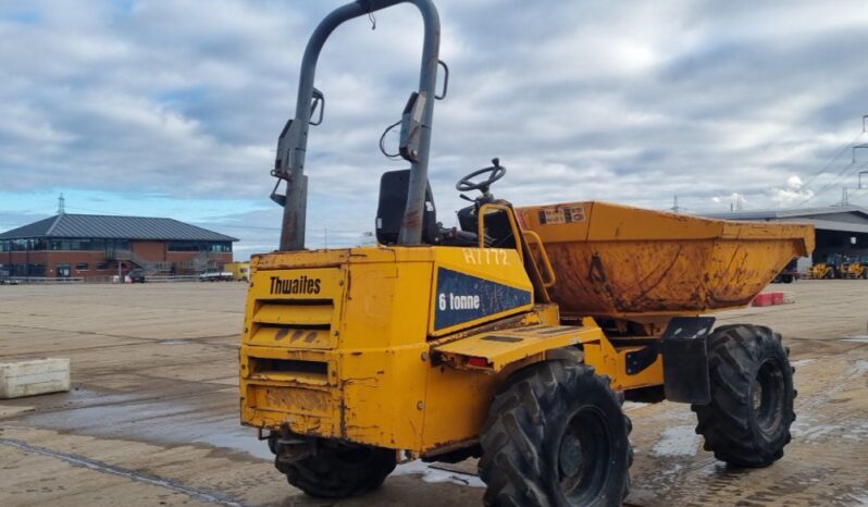 2012 Thwaites 6 Ton Site Dumpers For Auction: Leeds -27th, 28th, 29th, 30th November 24 @ 8:00am full