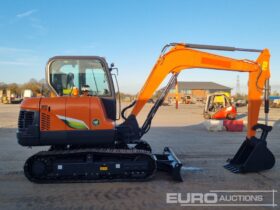 Unused 2024 Develon DX60E-10N 6 Ton+ Excavators For Auction: Leeds -27th, 28th, 29th, 30th November 24 @ 8:00am full