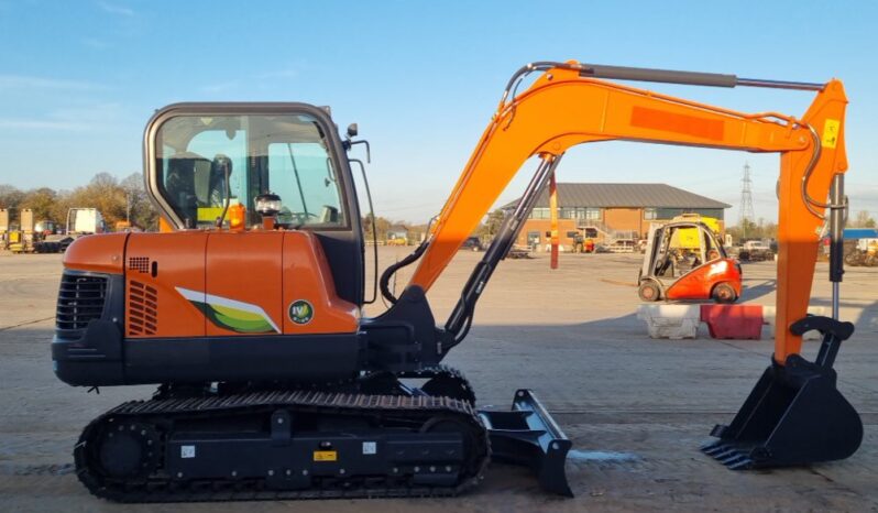 Unused 2024 Develon DX60E-10N 6 Ton+ Excavators For Auction: Leeds -27th, 28th, 29th, 30th November 24 @ 8:00am full