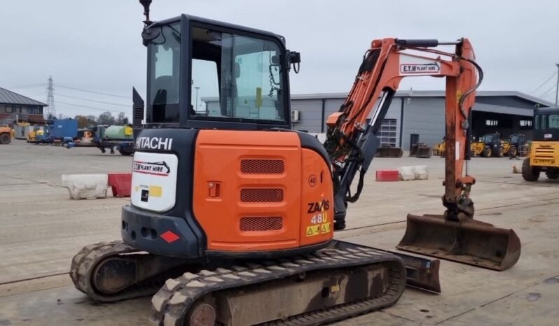 2016 Hitachi ZX48U-5A CLR Mini Excavators For Auction: Leeds -27th, 28th, 29th, 30th November 24 @ 8:00am full