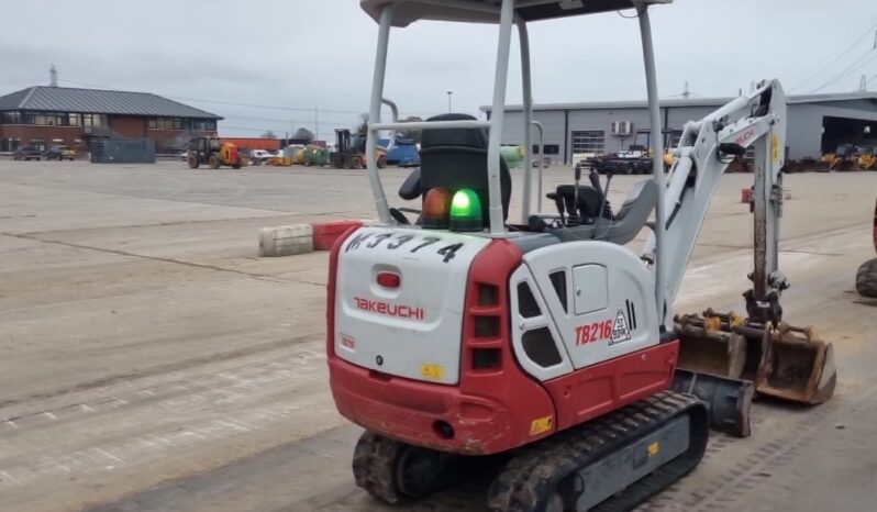 2022 Takeuchi TB216 Mini Excavators For Auction: Leeds -27th, 28th, 29th, 30th November 24 @ 8:00am full