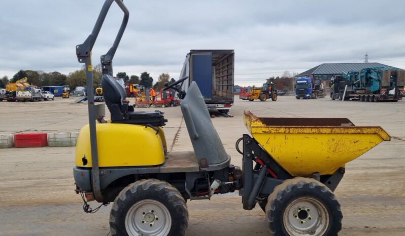 2019 Wacker Neuson 1001 Site Dumpers For Auction: Leeds -27th, 28th, 29th, 30th November 24 @ 8:00am full