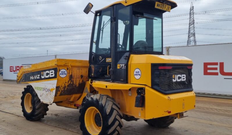 2018 JCB 7FT Site Dumpers For Auction: Leeds -27th, 28th, 29th, 30th November 24 @ 8:00am full