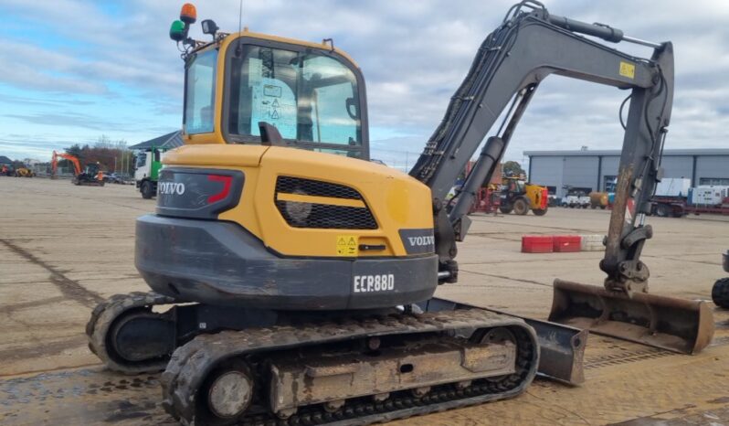 2017 Volvo ECR88D 6 Ton+ Excavators For Auction: Leeds -27th, 28th, 29th, 30th November 24 @ 8:00am full