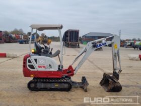 2022 Takeuchi TB216 Mini Excavators For Auction: Leeds -27th, 28th, 29th, 30th November 24 @ 8:00am full