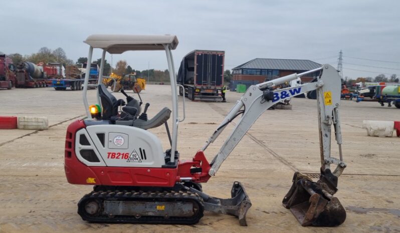 2022 Takeuchi TB216 Mini Excavators For Auction: Leeds -27th, 28th, 29th, 30th November 24 @ 8:00am full