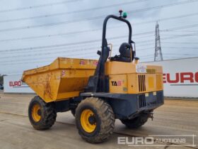 2016 Terex TA9 Site Dumpers For Auction: Leeds -27th, 28th, 29th, 30th November 24 @ 8:00am full