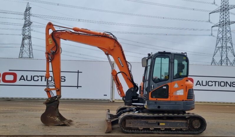 2014 Doosan DX85R-3 6 Ton+ Excavators For Auction: Leeds -27th, 28th, 29th, 30th November 24 @ 8:00am full