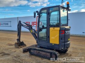 2019 Volvo EC18E Mini Excavators For Auction: Leeds -27th, 28th, 29th, 30th November 24 @ 8:00am full