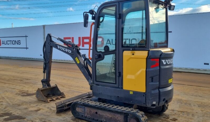 2019 Volvo EC18E Mini Excavators For Auction: Leeds -27th, 28th, 29th, 30th November 24 @ 8:00am full