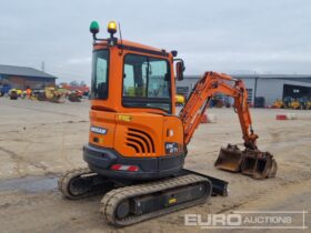 2019 Doosan DX27Z Mini Excavators For Auction: Leeds -27th, 28th, 29th, 30th November 24 @ 8:00am full