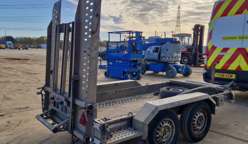 Brian James Twin Axle Plant Trailer, Ramp Plant Trailers For Auction: Leeds -27th, 28th, 29th, 30th November 24 @ 8:00am full