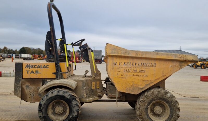 2020 Mecalac TA3H Site Dumpers For Auction: Leeds -27th, 28th, 29th, 30th November 24 @ 8:00am full