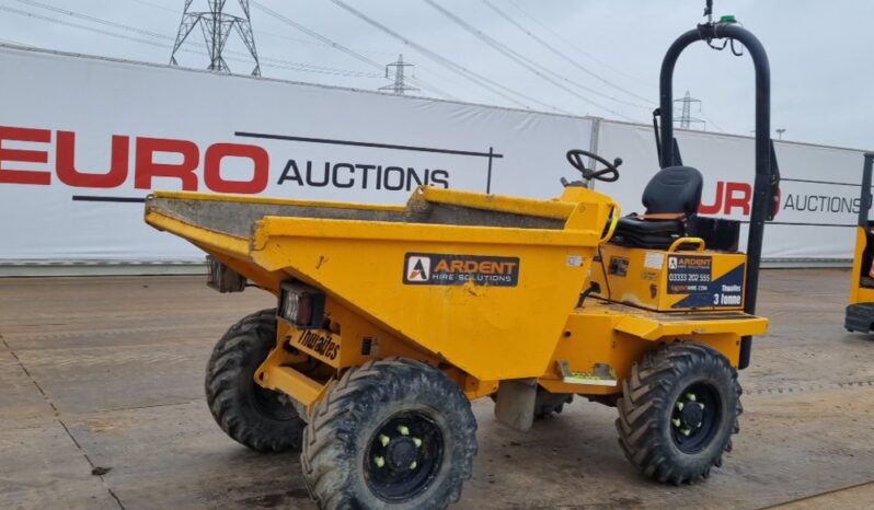 2019 Thwaites 3 Ton Site Dumpers For Auction: Leeds -27th, 28th, 29th, 30th November 24 @ 8:00am