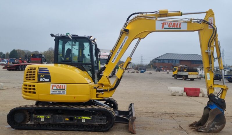 2023 Komatsu PC80MR-5E0 6 Ton+ Excavators For Auction: Leeds -27th, 28th, 29th, 30th November 24 @ 8:00am full