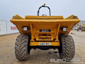 2017 Thwaites 9 Ton Site Dumpers For Auction: Leeds -27th, 28th, 29th, 30th November 24 @ 8:00am full