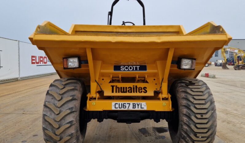 2017 Thwaites 9 Ton Site Dumpers For Auction: Leeds -27th, 28th, 29th, 30th November 24 @ 8:00am full