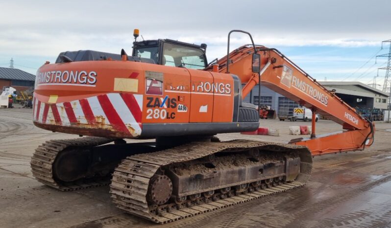 Hitachi ZX280LC-3 20 Ton+ Excavators For Auction: Leeds -27th, 28th, 29th, 30th November 24 @ 8:00am full