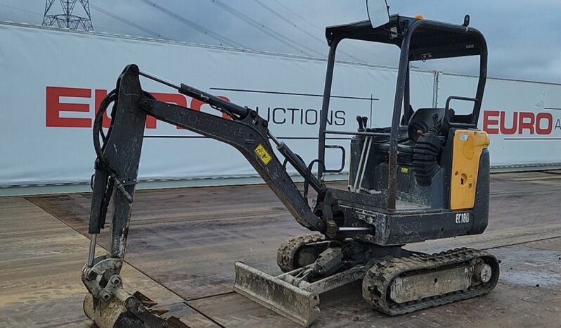 2017 Volvo EC18D Mini Excavators For Auction: Leeds -27th, 28th, 29th, 30th November 24 @ 8:00am