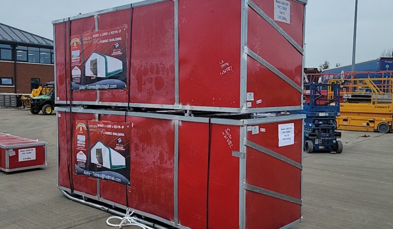 Unused 2024 Golden Mount 40x60x21 PVC Dome Storage Shelter (2 Boxes) Modular Buildings For Auction: Leeds -27th, 28th, 29th, 30th November 24 @ 8:00am full