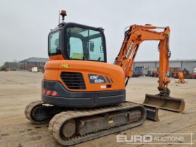 2022 Doosan DX62R-3 6 Ton+ Excavators For Auction: Leeds -27th, 28th, 29th, 30th November 24 @ 8:00am full