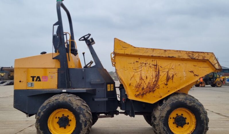 2016 Terex TA9 Site Dumpers For Auction: Leeds -27th, 28th, 29th, 30th November 24 @ 8:00am full