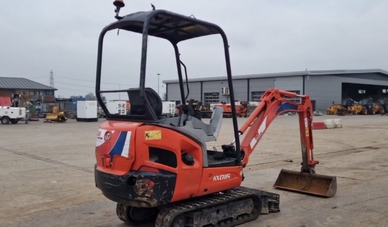 2017 Kubota KX016-4 Mini Excavators For Auction: Leeds -27th, 28th, 29th, 30th November 24 @ 8:00am full