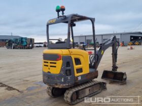 2017 Volvo EC15D Mini Excavators For Auction: Leeds -27th, 28th, 29th, 30th November 24 @ 8:00am full