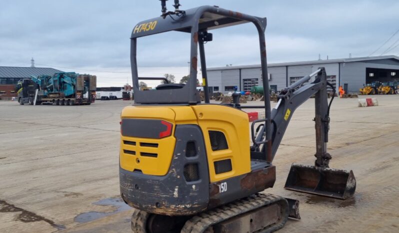 2017 Volvo EC15D Mini Excavators For Auction: Leeds -27th, 28th, 29th, 30th November 24 @ 8:00am full