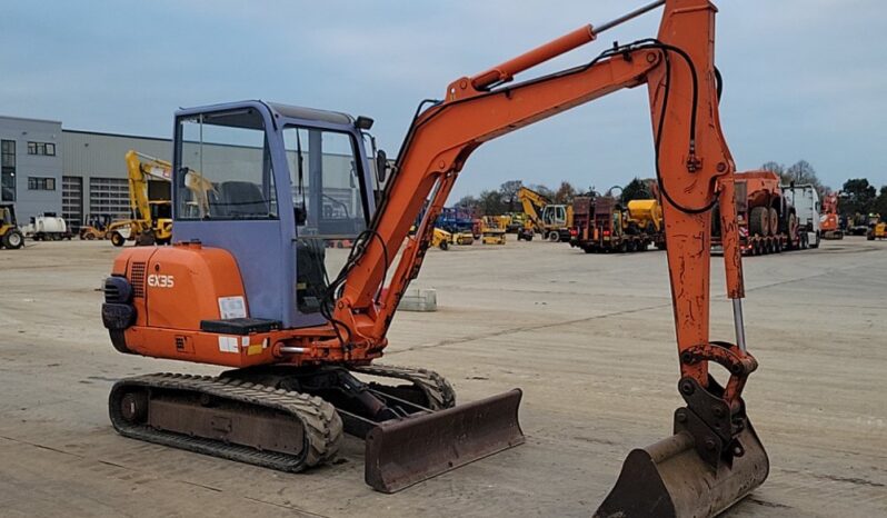 Hitachi EX35-2 Mini Excavators For Auction: Leeds -27th, 28th, 29th, 30th November 24 @ 8:00am full