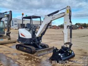 2021 Bobcat E34 Mini Excavators For Auction: Leeds -27th, 28th, 29th, 30th November 24 @ 8:00am full