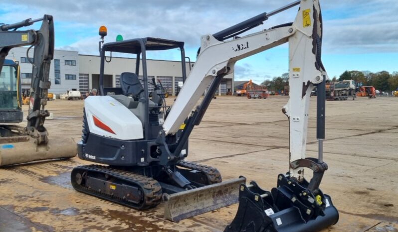 2021 Bobcat E34 Mini Excavators For Auction: Leeds -27th, 28th, 29th, 30th November 24 @ 8:00am full