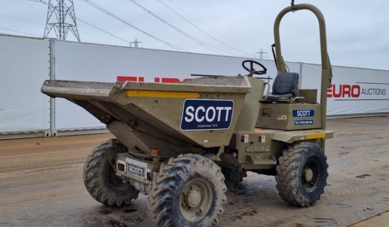 2009 Thwaites 3 Ton Swivel Skip Site Dumpers For Auction: Leeds -27th, 28th, 29th, 30th November 24 @ 8:00am