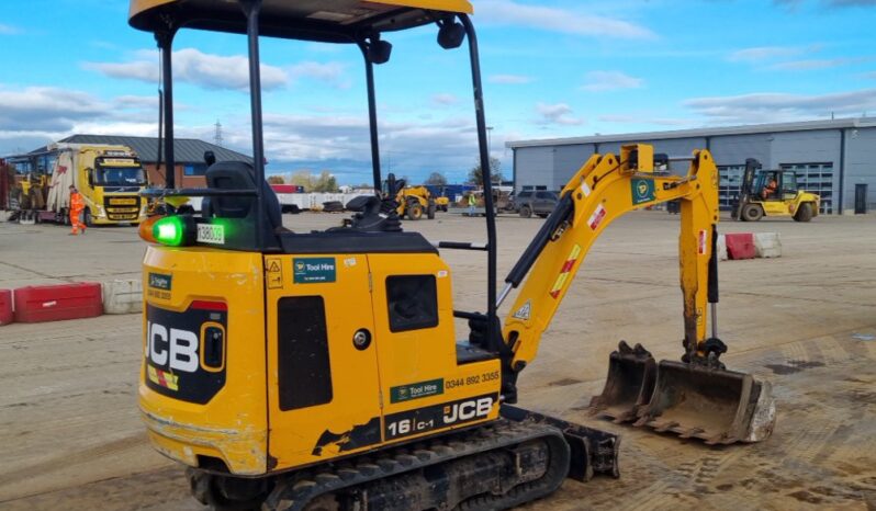 2020 JCB 16C-1 Mini Excavators For Auction: Leeds -27th, 28th, 29th, 30th November 24 @ 8:00am full