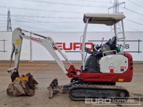 2022 Takeuchi TB216 Mini Excavators For Auction: Leeds -27th, 28th, 29th, 30th November 24 @ 8:00am full