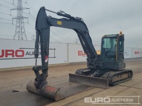 2017 Volvo ECR88D 6 Ton+ Excavators For Auction: Leeds -27th, 28th, 29th, 30th November 24 @ 8:00am