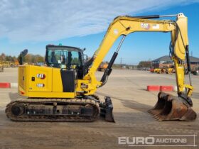 2022 CAT 308CR 6 Ton+ Excavators For Auction: Leeds -27th, 28th, 29th, 30th November 24 @ 8:00am full