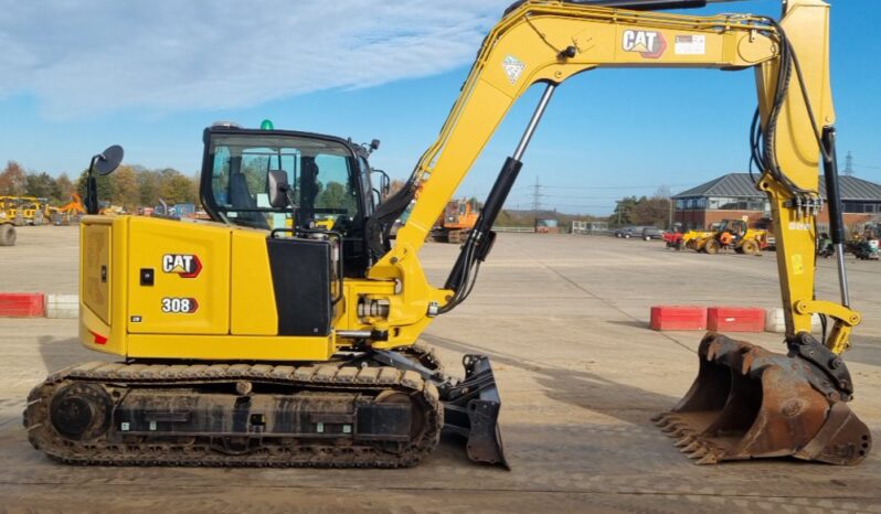 2022 CAT 308CR 6 Ton+ Excavators For Auction: Leeds -27th, 28th, 29th, 30th November 24 @ 8:00am full