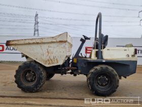 2013 Terex TA6 Site Dumpers For Auction: Leeds -27th, 28th, 29th, 30th November 24 @ 8:00am full