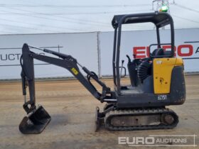 2017 Volvo EC15D Mini Excavators For Auction: Leeds -27th, 28th, 29th, 30th November 24 @ 8:00am full