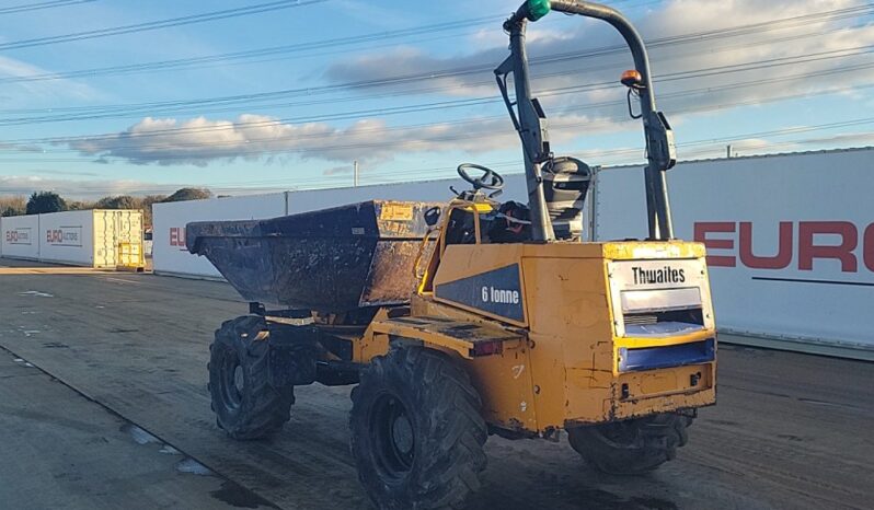 2014 Thwaites 6 Ton Site Dumpers For Auction: Leeds -27th, 28th, 29th, 30th November 24 @ 8:00am full