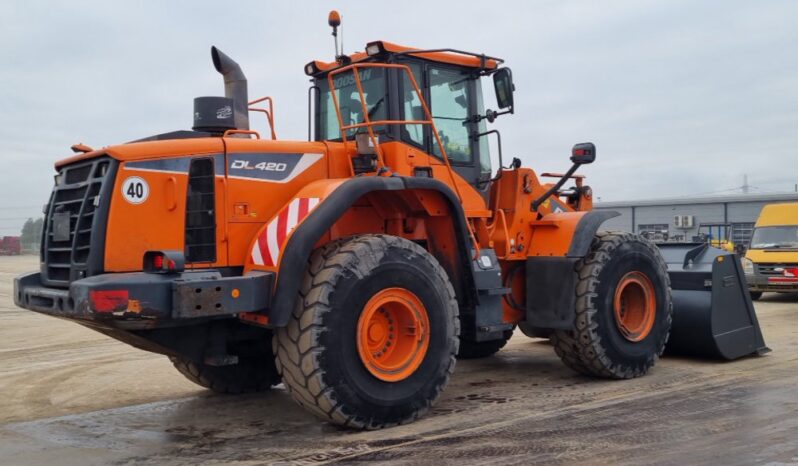 2017 Doosan DL420-5 Wheeled Loaders For Auction: Leeds -27th, 28th, 29th, 30th November 24 @ 8:00am full