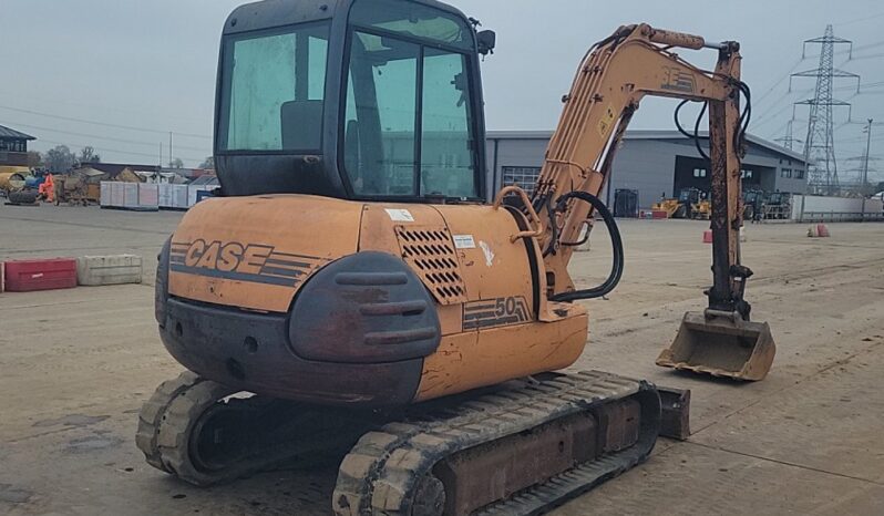 Case CX50 Mini Excavators For Auction: Leeds -27th, 28th, 29th, 30th November 24 @ 8:00am full