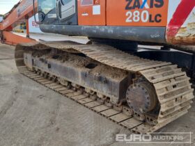 Hitachi ZX280LC-3 20 Ton+ Excavators For Auction: Leeds -27th, 28th, 29th, 30th November 24 @ 8:00am full